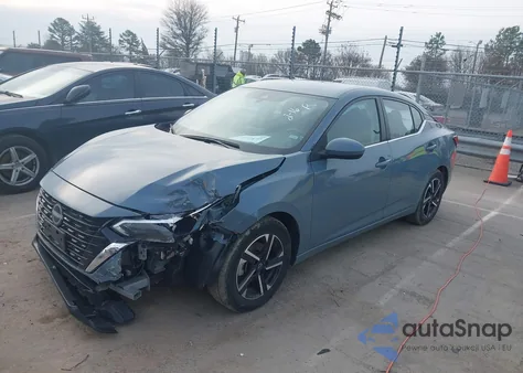 2024 Nissan Sentra Sv Xtronic Cvt z USA, uszkodzony, nr VIN 3N1AB8CV6RY341784